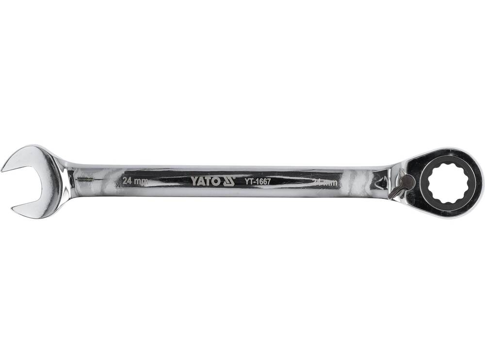 RATCHET COMBINATION WRENCH 24MM (YT-1667)