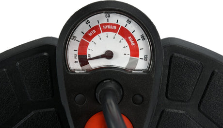 FLOOR PUMP WITH PRESSURE GUAGE (YT-73521)