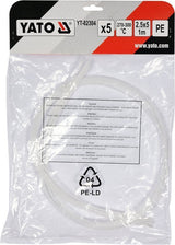WELDING PLASTIC RODS PE 2,5X5MM 5PCS (YT-82304)