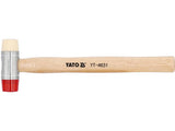 PU & NYLON HEADS MALLET W.WOOD.HANDLE 28 (YT-4631)