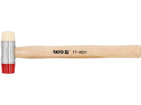 PU & NYLON HEADS MALLET W.WOOD.HANDLE 28 (YT-4631)