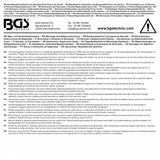 RADIATOR SYSTEM PRESSURE TEST AND FILLING TOOL SET | 13 PCS. (74405)