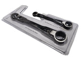 MULTI-FUNCTION RATCHET WRENCHES | DOUBLE-SIDED WITH REVERSE | 4-IN-1 | 2 PCS. (DRW2S)