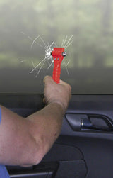 EMERGENCY HAMMER WITH SEAT BELT CUTTER | 170 MM (50615)