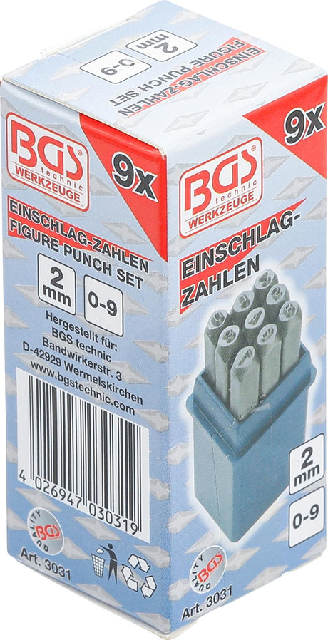 FIGURE PUNCH SET | 2 MM (3031)