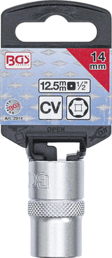 SOCKET, HEXAGON | 12.5 MM (1/2") DRIVE | 14 MM (2914)