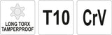 TORX SECURITY KEY LONG T10 (YT-05514)