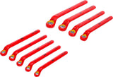 VDE SINGLE END RING SPANNER SET | DEEP OFFSET ENDS | 10 - 24 MM | 9 PCS. (72035)