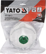 DISPOSABLE DUST MASKS FFP2/KZ 3PCS/VALVE (YT-74917)