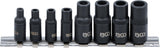 TAP ADAPTOR SOCKET SET | 6.3 MM (1/4") / 10 MM (3/8") DRIVE | 8 PCS. (9771)