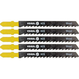 JIG SAW BLADES BOSCH/WOOD,PLAST,STEEL/ 5 (27812)