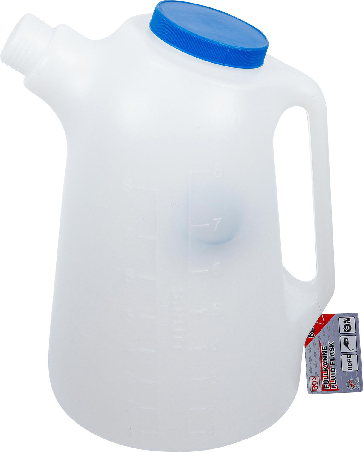 FLUID FLASK WITH FLEXIBLE SPOUT AND LID | 8 L (9570)
