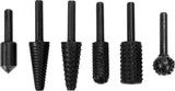 ROTARY RASPS FOR METAL(3PCS)&WOOD(3PCS) (YT-61712)