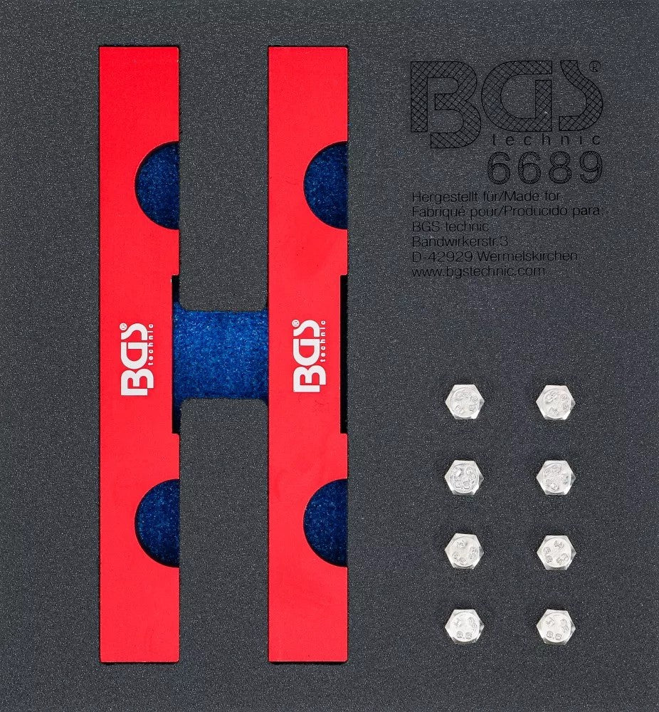 TOOL TRAY 1/6: ENGINE TIMING TOOL SET | FOR MERCEDES-BENZ M642 (6689)