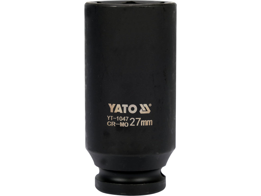 IMPACT SOCKET DEEP 1/2"X27MM (YT-1047)