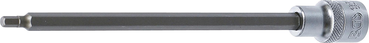 BIT SOCKET | LENGTH 200 MM | 12.5 MM (1/2") DRIVE | INTERNAL HEXAGON 5 MM (4275)