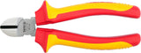 INSULATED SIDE CUTTING PLIERS 160MM VDE (YT-21158)