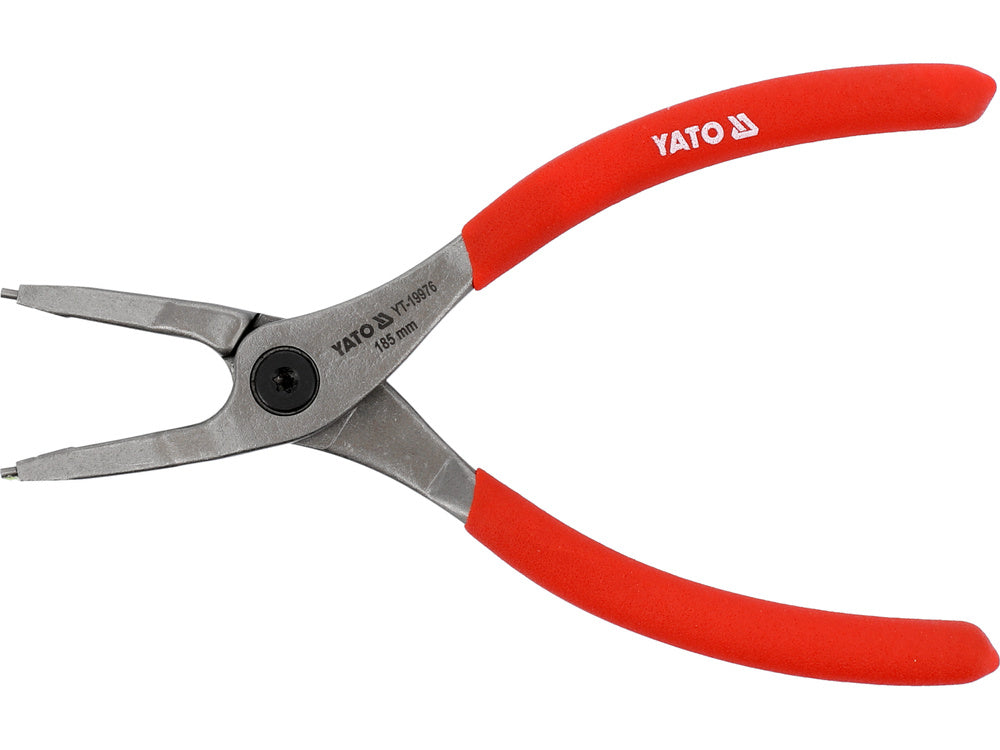 CIRCLIP PLIERS INTERNAL STRAIGHT 185MM (YT-19976)