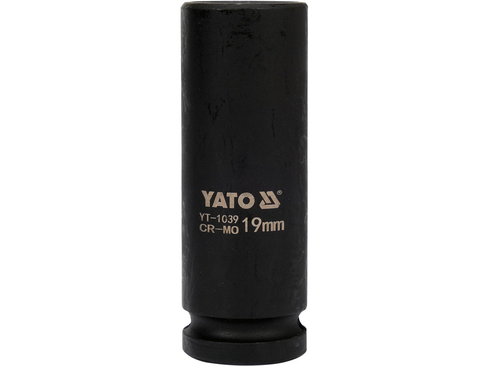 IMPACT SOCKET DEEP 1/2"X19MM (YT-1039)