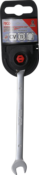 RATCHET COMBINATION WRENCH | REVERSIBLE | 9 MM (6609)