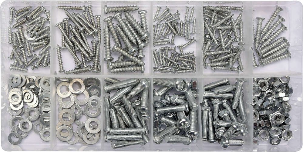 GASKET, WASHER / NUT / BOLT / SELF-TAPPING SCREW SET | 327 PCS. (YT-06771)