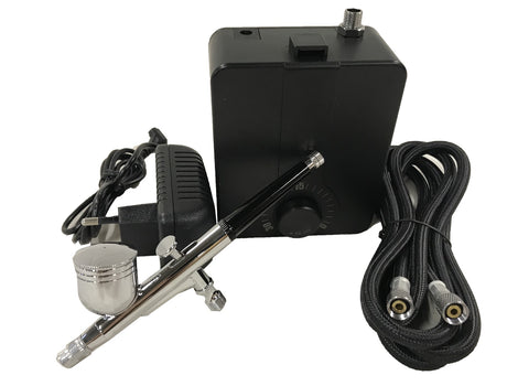 AIRBRUSH WITH COMPRESSOR | NON-AUTOMATIC TYPE | 12V | 12 L/MIN (AB12)
