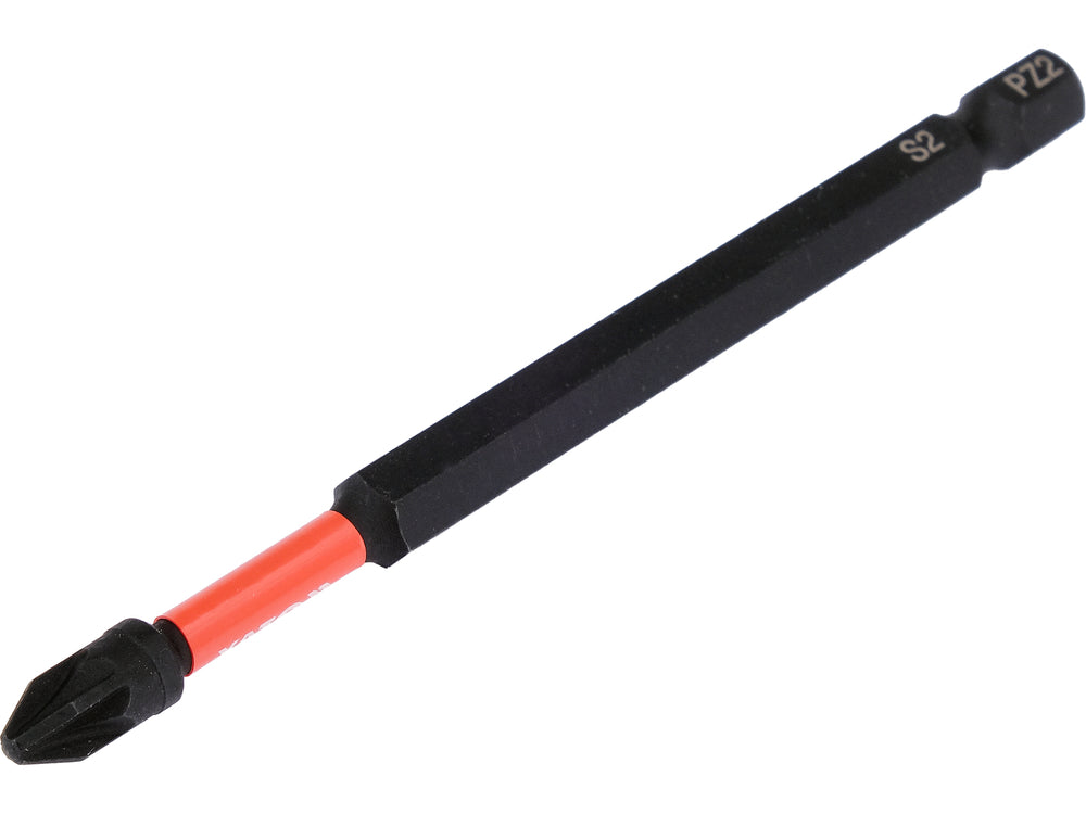 IMPACT BIT 100 MM LONG | 1/4" | PZ2 | 1 PC (YT-78064)