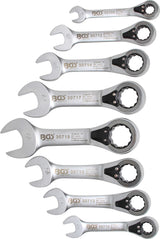 RATCHET COMBINATION WRENCH SET | REVERSIBLE | 8 - 19 MM | 8 PCS. (30720)