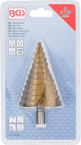 STEP DRILL | TITANIUM-NITRIDED | Ø 6 - 60 MM (74429)