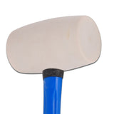 RUBBER MALLET | FIBREGLAS SHAFT | WHITE HEAD | Ø 48 MM | 250 G (1965)