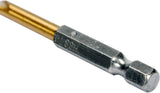 METAL DRILL WITH HEX SHANK 5,0MM TITAN (YT-44761)