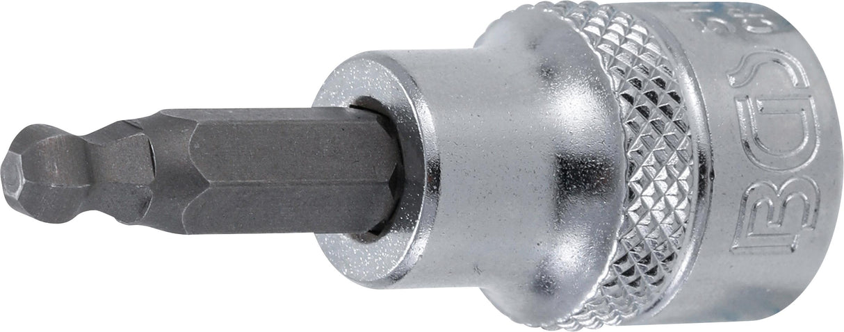 BIT SOCKET | 10 MM (3/8") | INTERNAL HEXAGON WITH BALL HEAD 5 MM (5112)