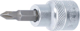 BIT SOCKET | 10 MM (3/8") DRIVE | CROSS SLOT PH1 (2553)