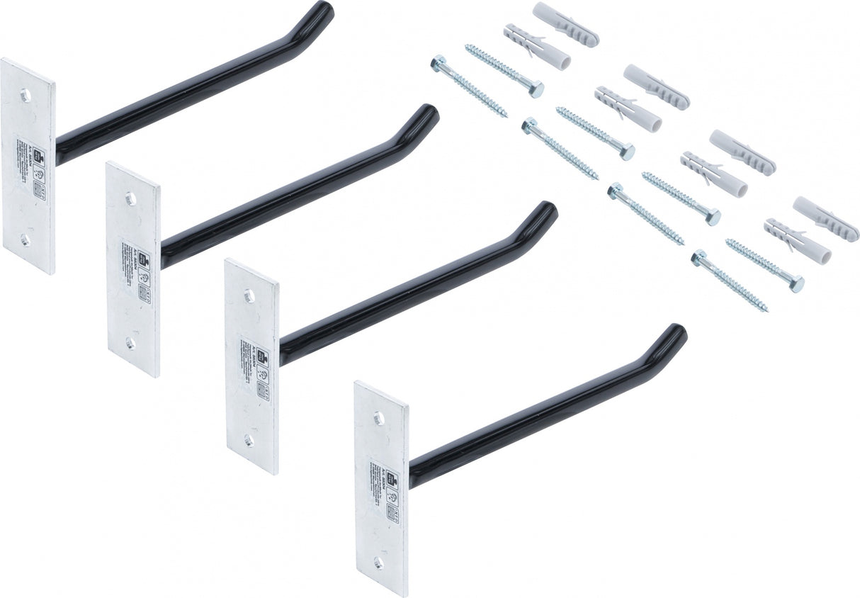 WHEEL RIM WALL HOOK SET | 250 MM | 4 PCS. (88304)
