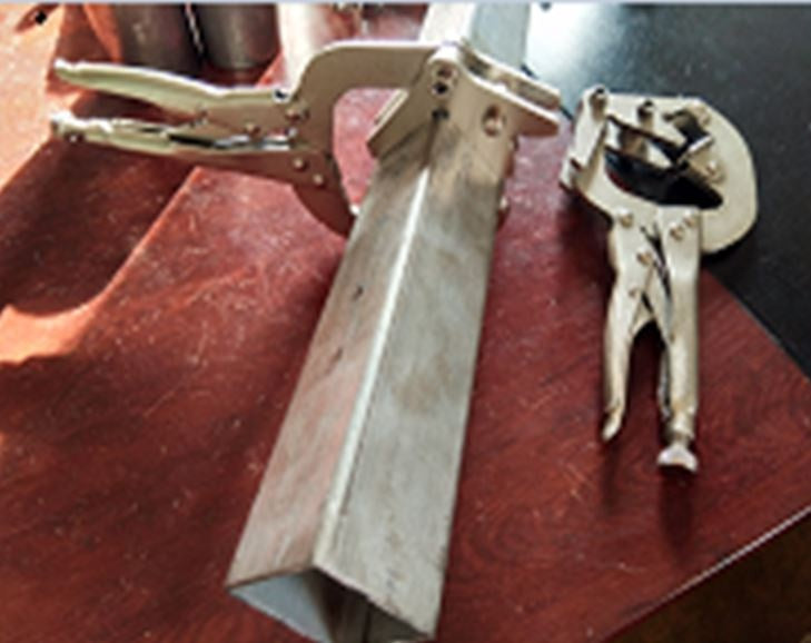 WELDING CLAMP | FOR ROUND AND SQUARE TUBE | CLAMPING RANGE: 25-75 MM (WC10P)