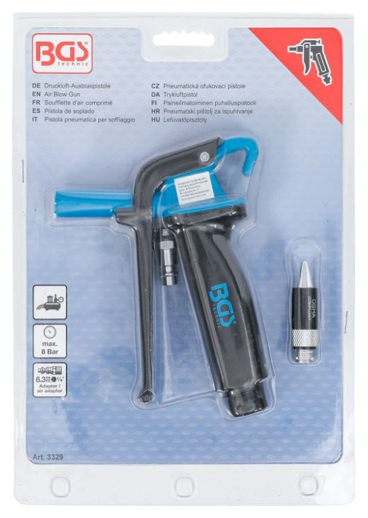 BLOW GUN | WITH LOW-NOISE NOZZLE (3329)