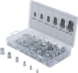 RIVET NUTS ASSORTMENT | ALUMINIUM | 150 PCS. (14127)
