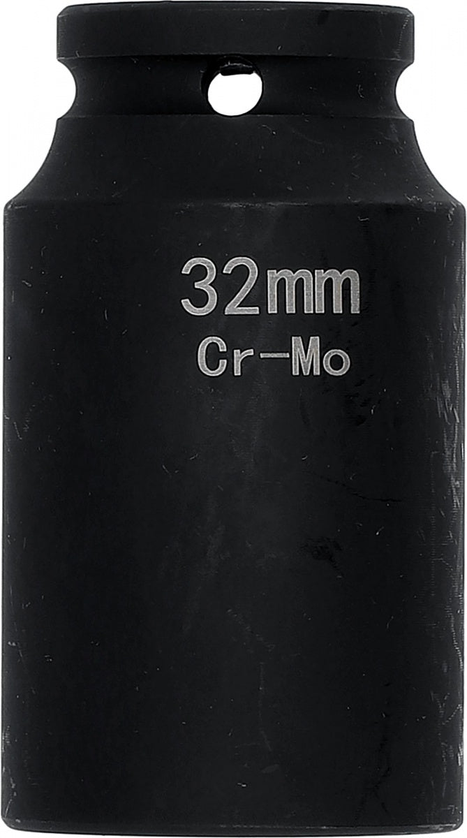 IMPACT SOCKET, HEXAGONAL, LONG | 12.5 MM (1/2") | 32 MM (YT-10298)