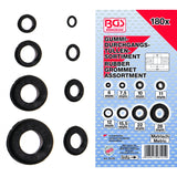 RUBBER GROMMET ASSORTMENT | METRIC | 180 PCS. (8125)
