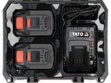 2 X 4.0 AH BATTERIES AND FAST 4.5A CHARGER KIT | 18V (YT-828510)