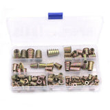 STEEL THREADED INSERTS FOR WOODEN FURNITURE | 100 PCS. (TS100K)