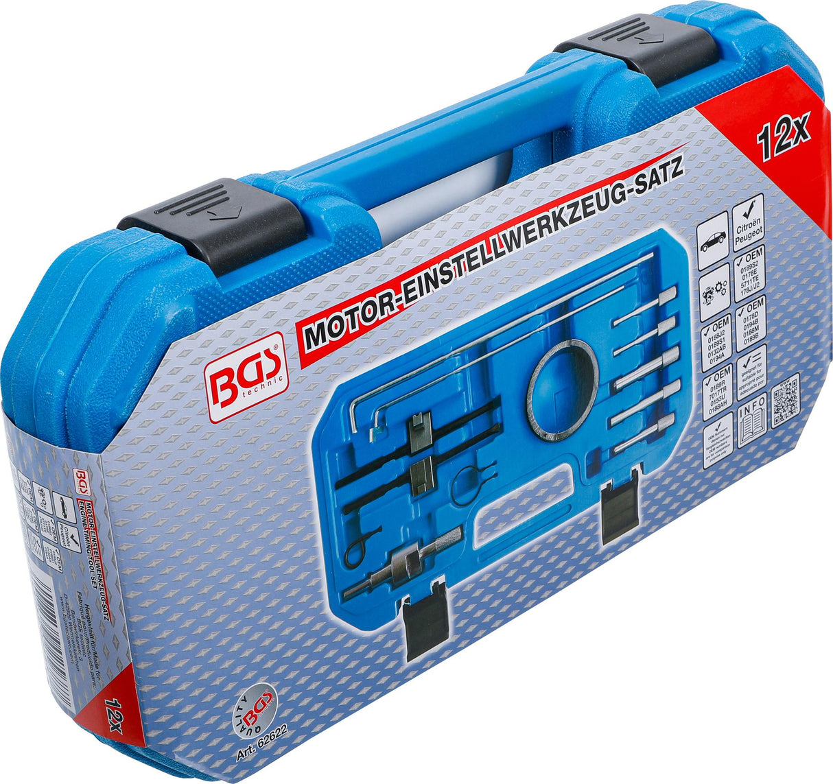 ENGINE TIMING TOOL SET | FOR PSA 1.8, 2.0 16V PETROL (62622)