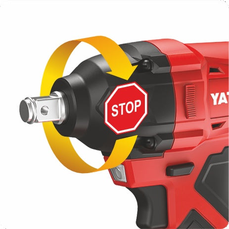 IMPACT WRENCH 18V 1/2'' 350NM - 2X 4AH (YT-8277925)