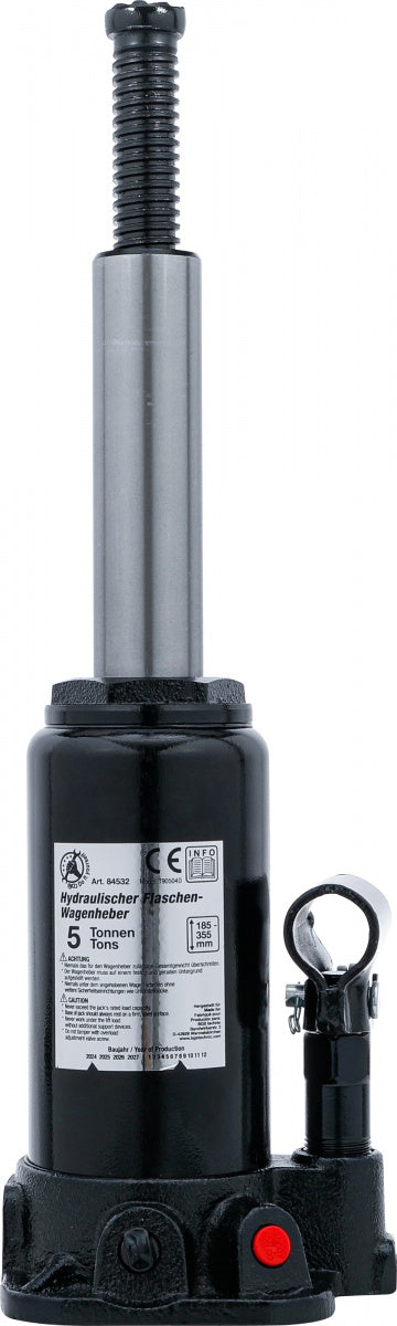 HYDRAULIC BOTTLE JACK | 5 T (84532)