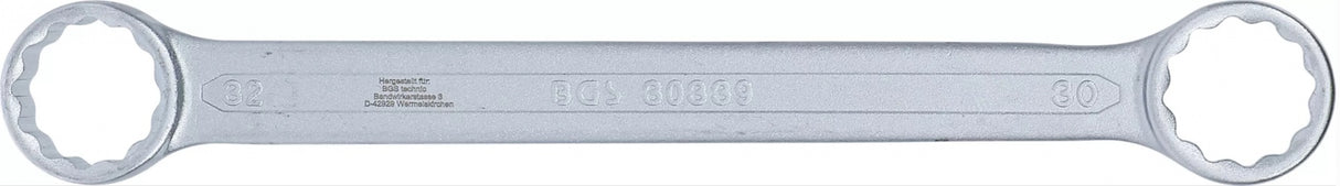 DOUBLE RING SPANNER | EXTRA FLAT | 30 X 32 MM (30339)