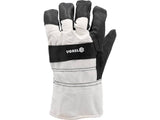 INSULATED COTTON-LEATHER GLOVES (74003)