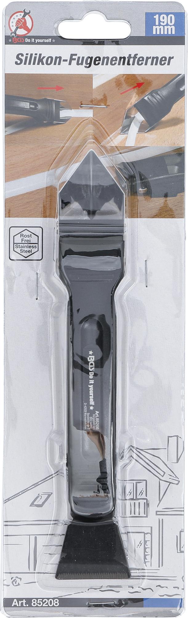 SILICONE SCRAPER | STAINLESS STEEL (85208)
