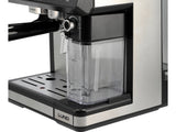 PRESSURE COFFEE MAKER WITH MILK FROTHER AND GRINDER 1350W (68501)