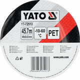REFLECTIVE RED/WHITE ANTI-SLIP PVC TAPE FOR STAIRS AND WALKWAYS | 49 MM X 45.7 M (YT-72513)