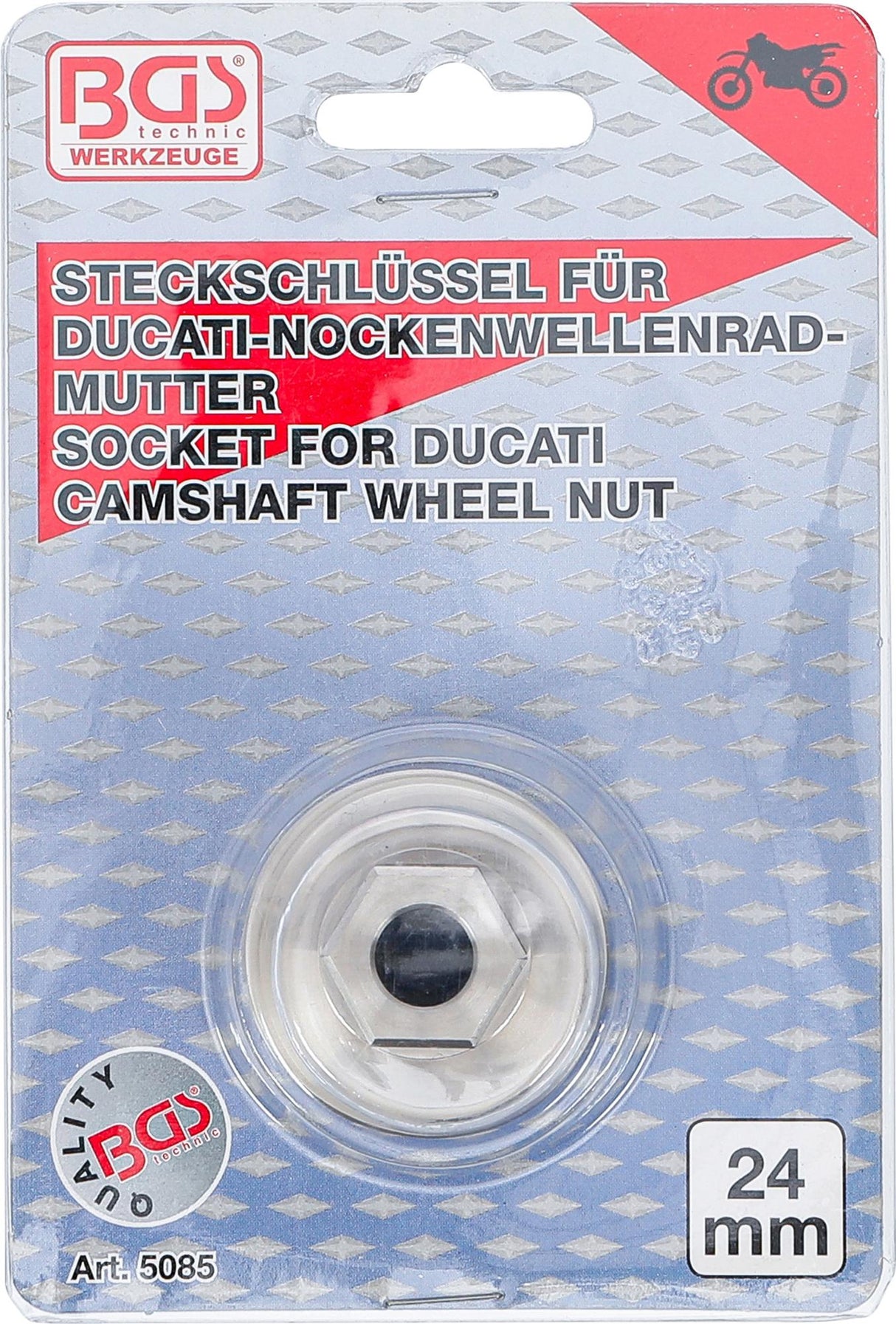 SPECIAL SOCKET | FOR DUCATI PULLY NUT SOCKET | 24 MM (5085)
